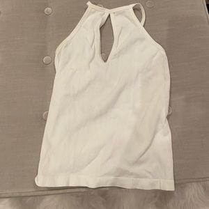 White tank top